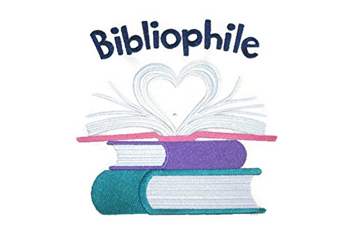 Bolso de playa/tote de lona resistente de 22" con bordado personalizado de BeyondVision [Bibliophile]