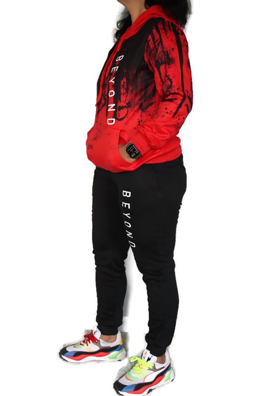 BeyondVision Women's 2 Piece Outfits Long Sleeve Hoodie and Jogging Pants Tracksuit Sets