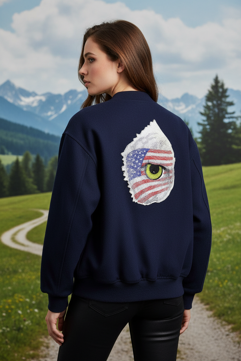 Back placement on jacket