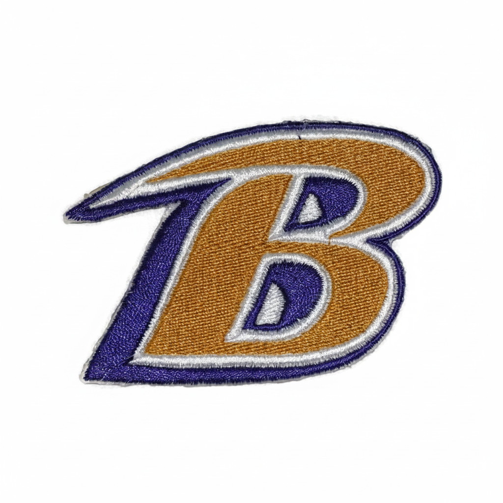 Baltimore Ravens B Letter Embroidered Patch