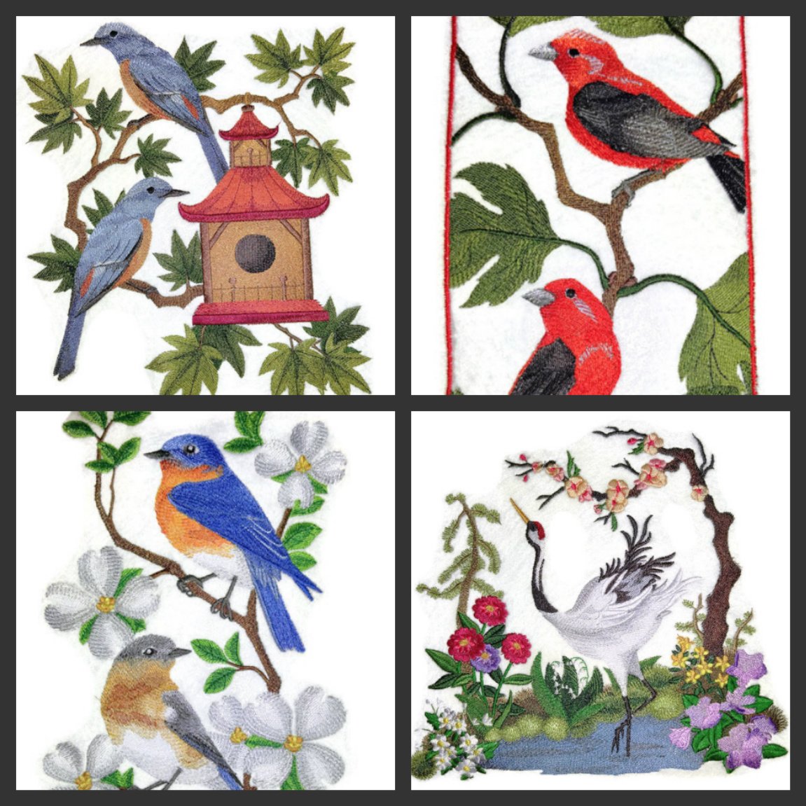 Custom South Dakota Ring-Necked Pheasant and Pasqueflower Medley Bird Embroidery Iron On/Sew Patch - Beyond Vision (6.99" x 10.18")