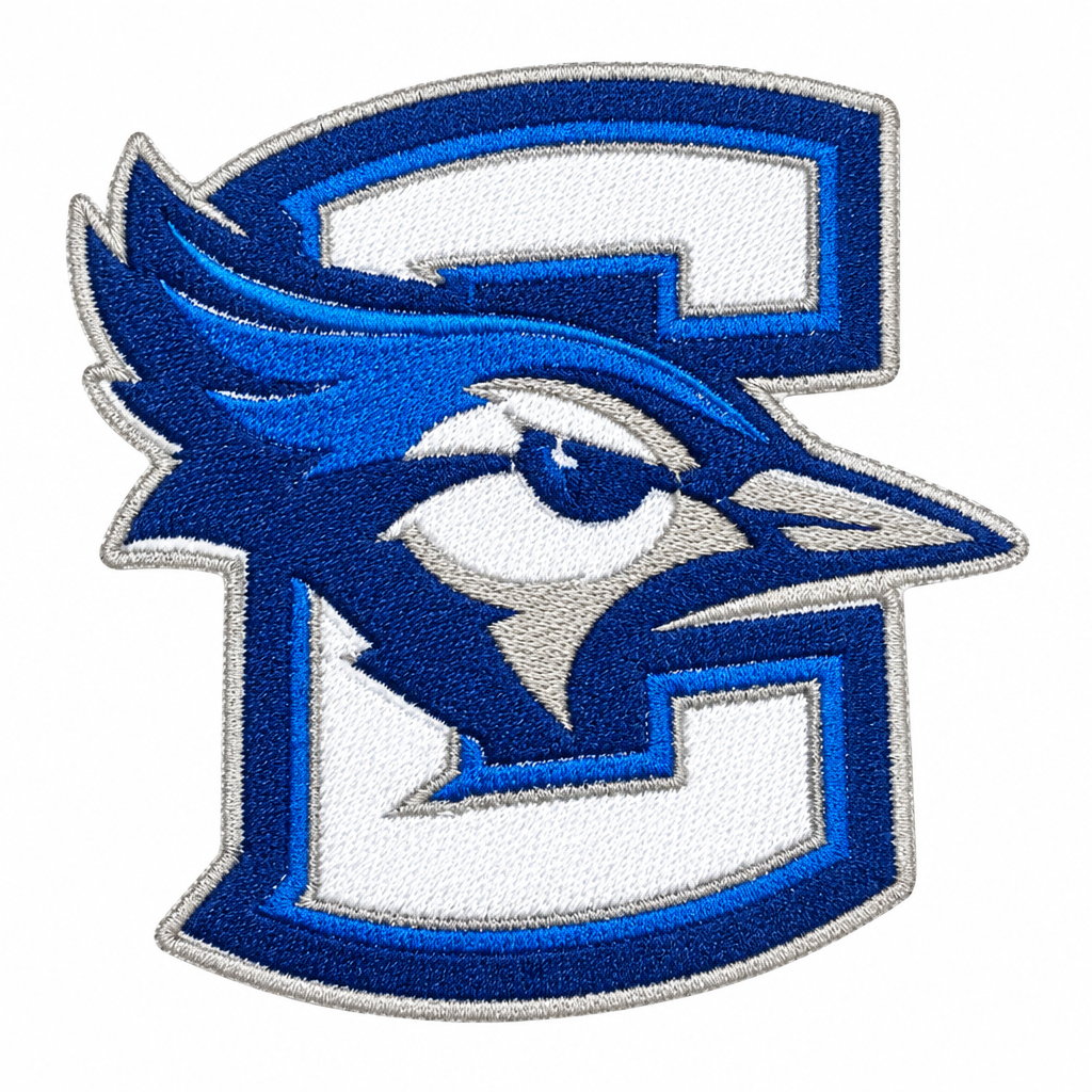 Bird monogram patch