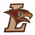 Bird patch with pale light brown L
