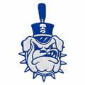 Blue bulldog patch