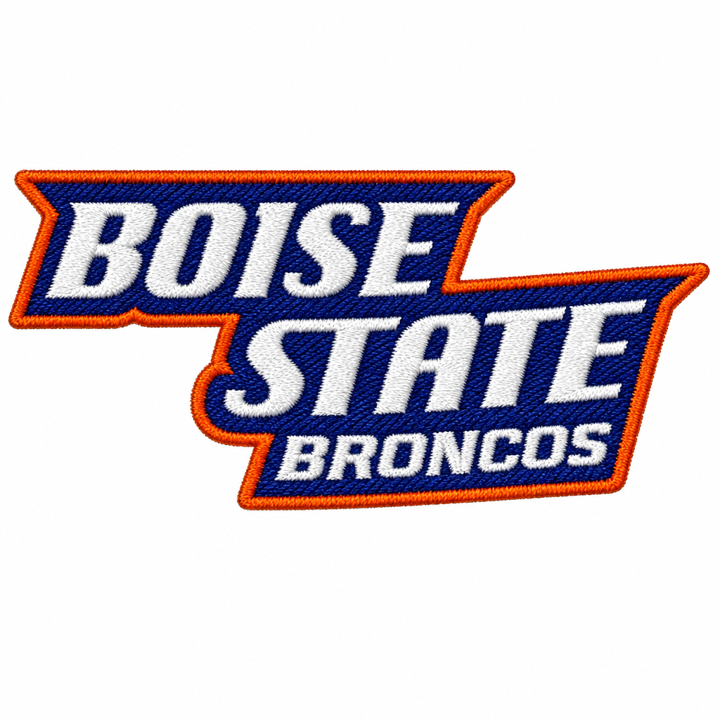Boise State Broncos wordmark cleanup