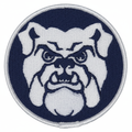 Butler Bulldogs Embroidered Patch — Studio White