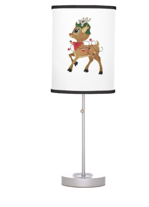 Catch A Little Christmas [ Rudolph] Embroidered Iron on/Sew Patch (4.37" x 6.44") [Made in USA]