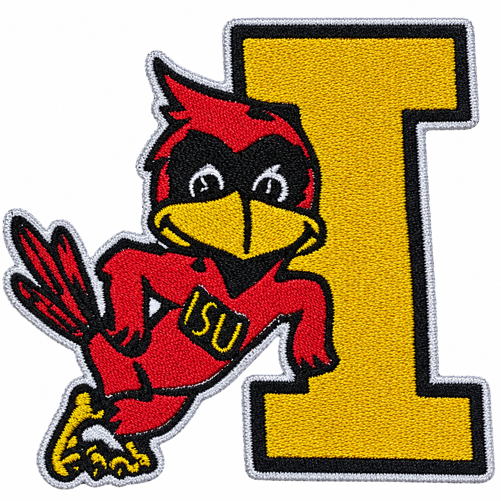 Cardinal and gold I patch cleanup