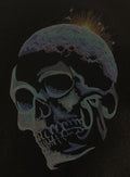 The Dawn of Creativity Moon Skull (6.85" x 9.58") embroidered iron-on patch
