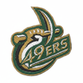 Charlotte 49ers Embroidered Patch — Studio White