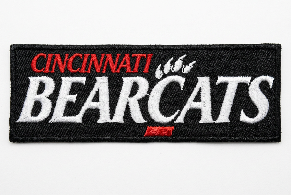 Cincinnati Bearcats patch cleanup