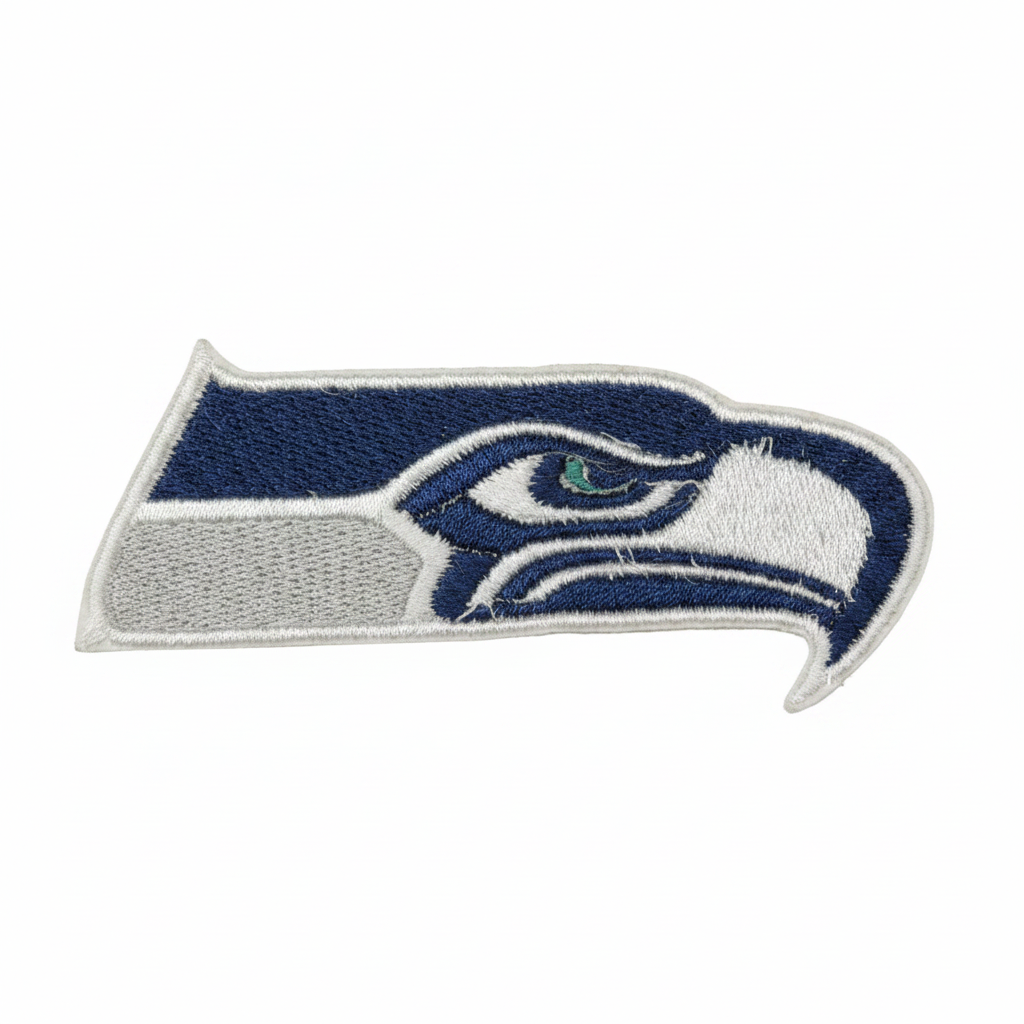 Cleaned and resized Seahawks patch