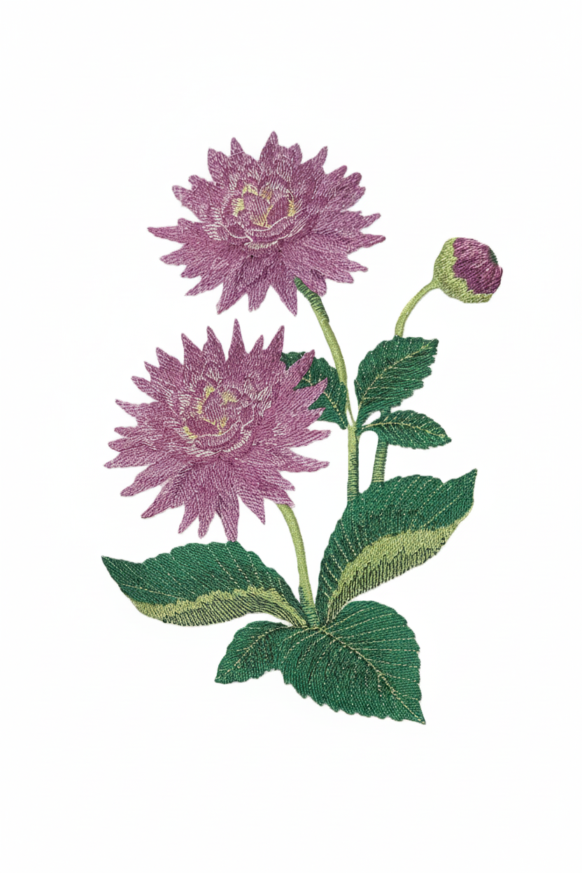 Cleaned Bloom Dahlia patch