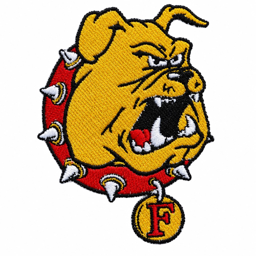 Cleaned bulldog patch