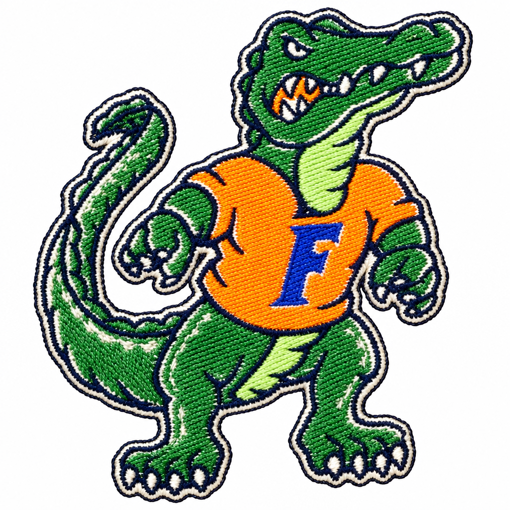 Cleaned full-body Gator patch