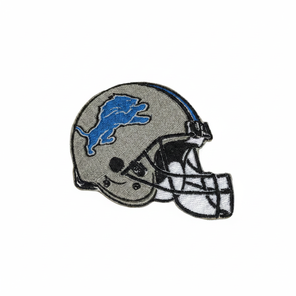 Cleaned helmet patch product image