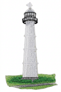 Cleaned lighthouse applique