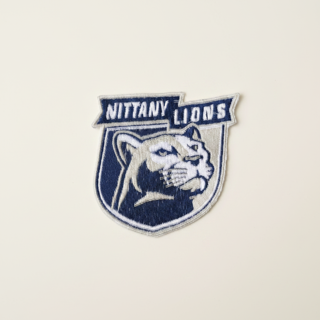 Cleaned Nittany Lions patch image