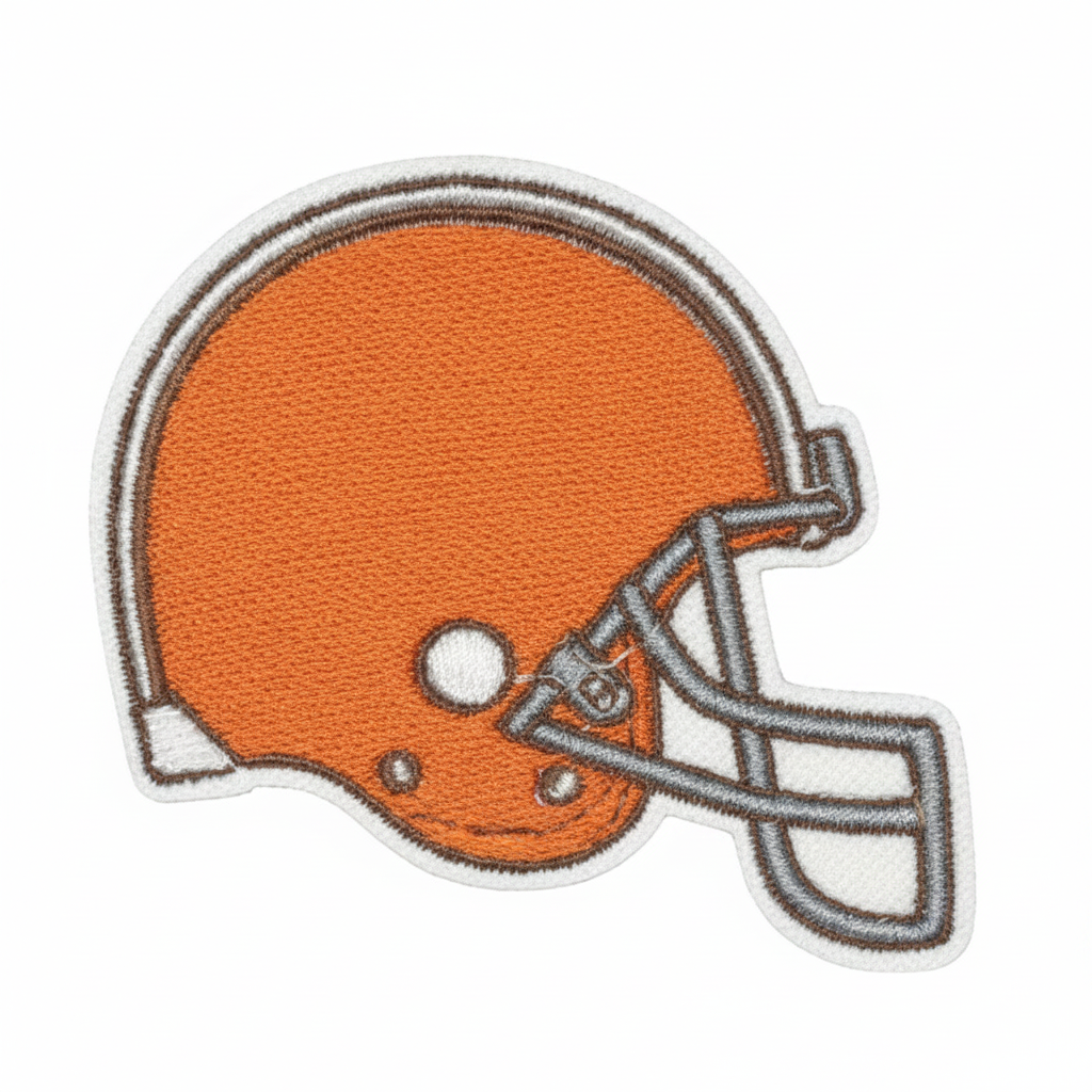 Cleveland Browns Helmet Embroidered Patch