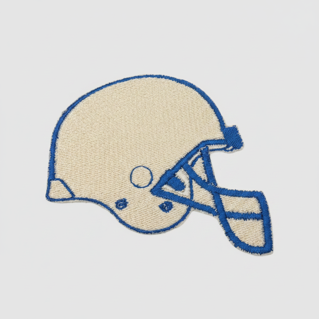 Color-preserved helmet patch image