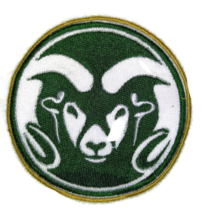 Colorado State embroidered patch