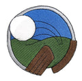 Happy Father's Day Gift [ Golf Logo] / (3.5" x 3.5") [] embroidered iron-on patch