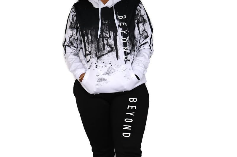 BeyondVision Women's 2 Piece Outfits Long Sleeve Hoodie and Jogging Pants Tracksuit Sets