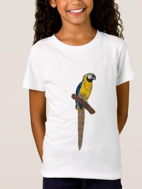 Custom Birds Blue & Yellow Macaw Beyond Vision (3.11" x 8.52")