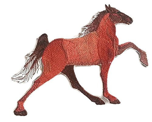 Parche bordado para planchar o coser "Spirit of Stallions" [Caballo de Tennessee], personalizado y único de BeyondVision [15,8 cm x 12,2 cm] [Hecho en EE. UU.]