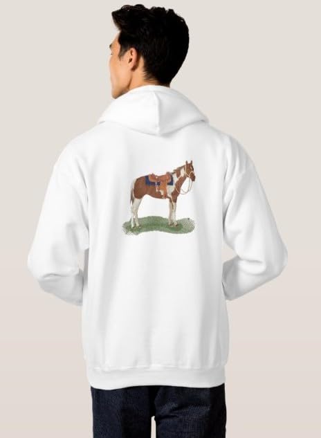 Beyond Vision Custom Horse [ Paint Horse ] Embroidered Iron on/Sew Patch (6.49" x 5.66")