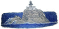 Tillamook Rock Lighthouse (9.4" x 4.76") embroidered iron-on patch