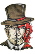 Classic Monster Portraits 4 (7.86" x 6") embroidered iron-on patch