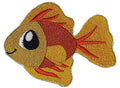 Pet Goldfish Fish (3" x 3.75") embroidered iron-on patch
