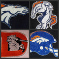 Denver Broncos Iron On Patches