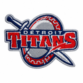 Detroit Mercy Titans Embroidered Patch | Iron-On or Sew-On | College Football Applique for Jacket sleeve, Canvas tote & DIY Fashion