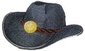 Cowboy Gear [Cowboy Hat] / (4.5" x 4") [] embroidered iron-on patch