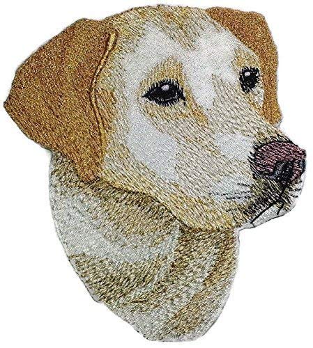 Amazing Custom Labrador Retriever Dog Face Embroidery IronOn/Sew Patch (5" x 4.5")[Made in USA]