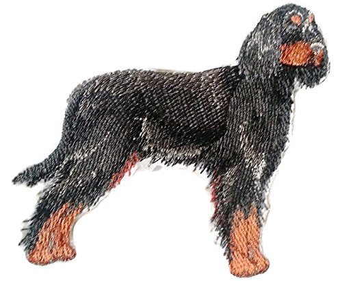 Amazing Custom Dog Portraits [Gordon Setter] Embroidery Iron On/Sew Patch (4.5" x 4.2")[Made in USA]