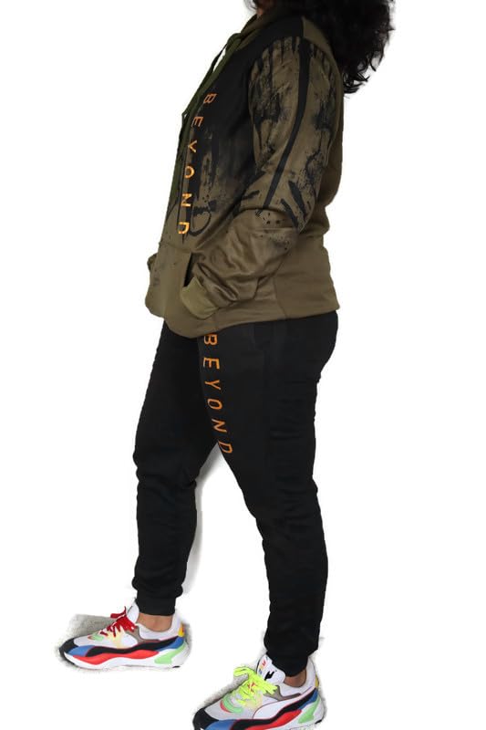 BeyondVision Women's 2 Piece Outfits Long Sleeve Hoodie and Jogging Pants Tracksuit Sets