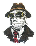 Classic Monster Portraits 8 (7.8" x 5.8") embroidered iron-on patch