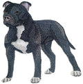Staffordshire Bull Terrier (5" x 4.5") embroidered iron-on patch
