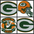 Green Bay Packers Iron On Patches