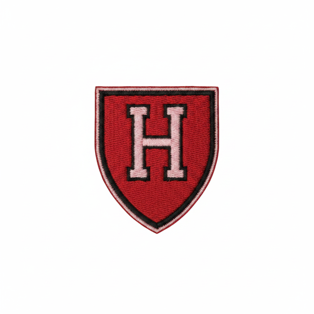 Harvard Crimson Embroidered Patch