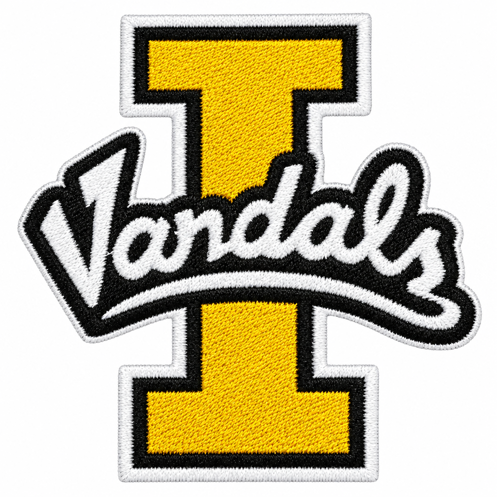 Idaho Vandals patch cleanup