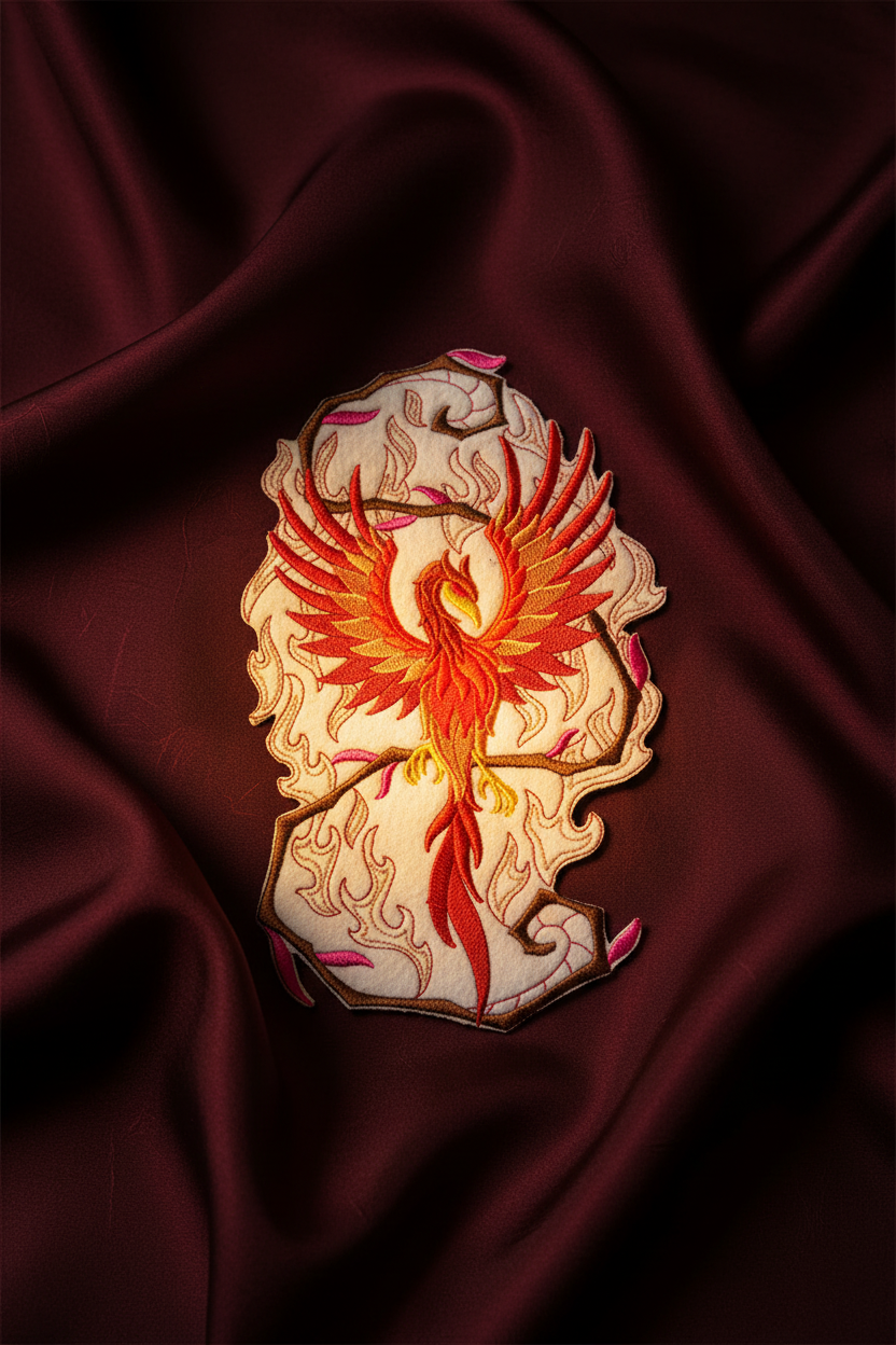 Phoenix patch - artistic lifestyle photo