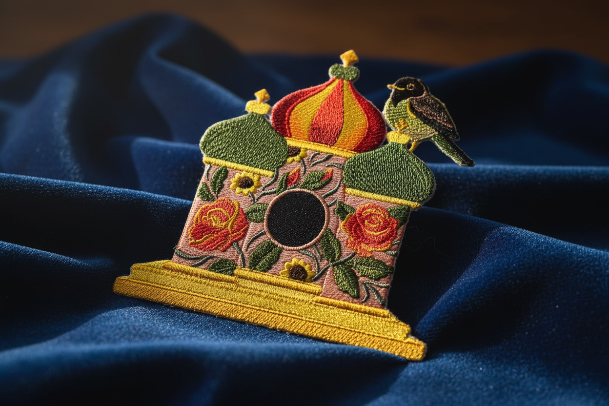 Artistic Lifestyle Photo of Goldfinch Patch with Dramatic Lighting