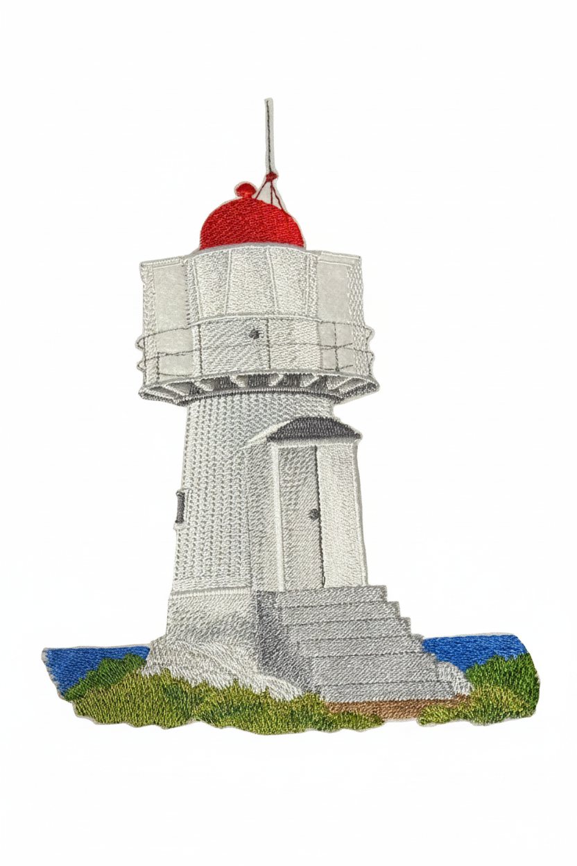 Island Light Queensland Lighthouse Embroidered Patch