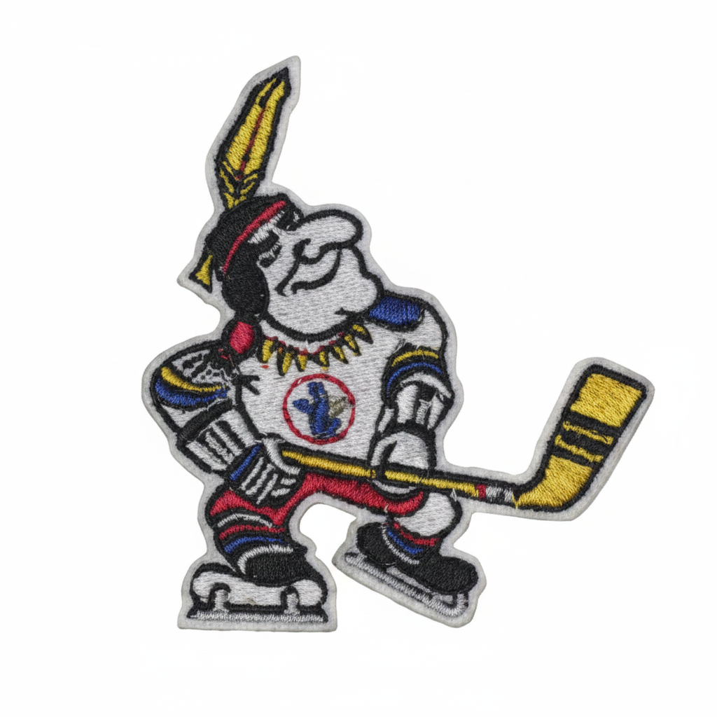 Kansas City Scouts Embroidered Patch – White Background Studio Shot