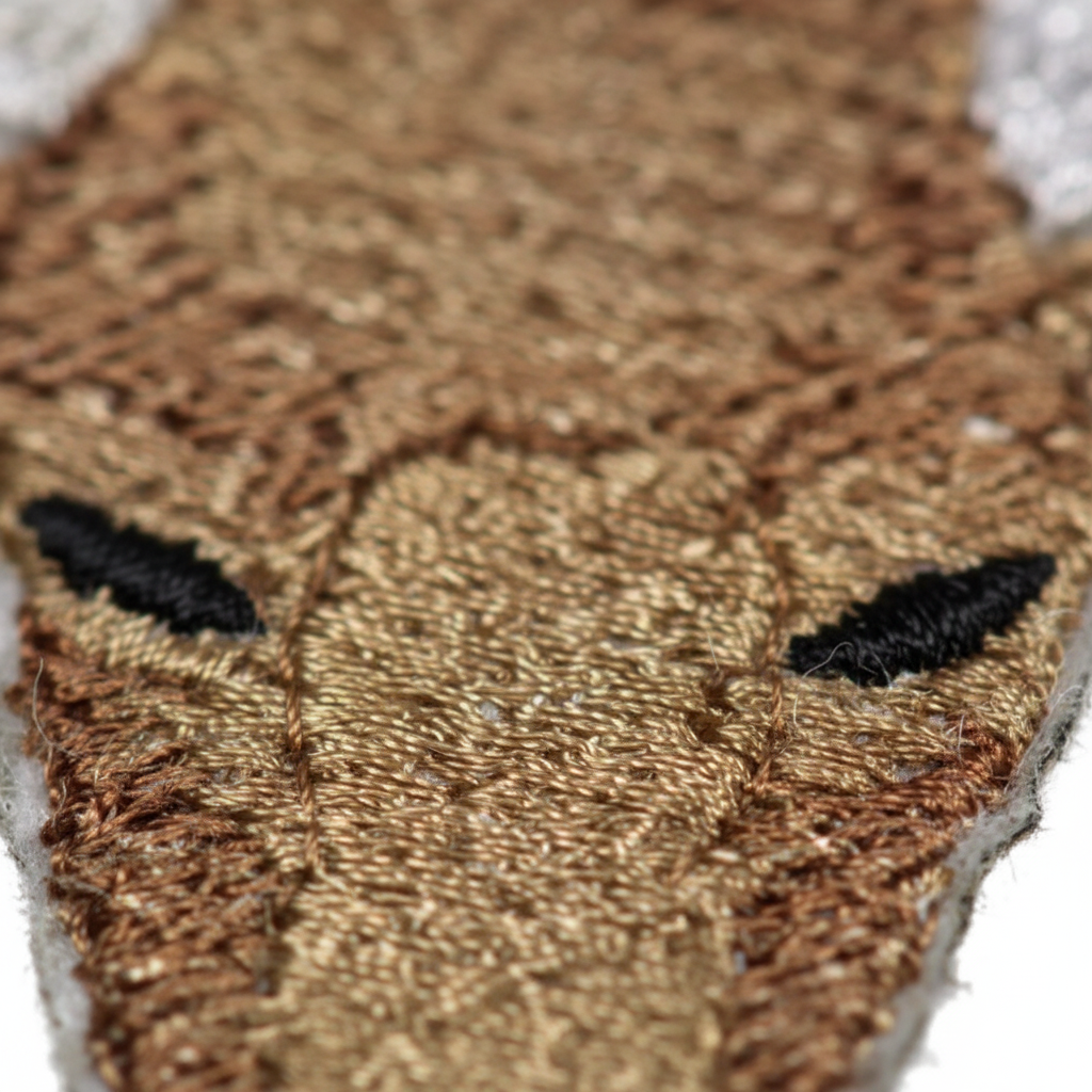 Macro stitching detail