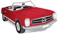Mercedes 250 SL Embroidered Patch